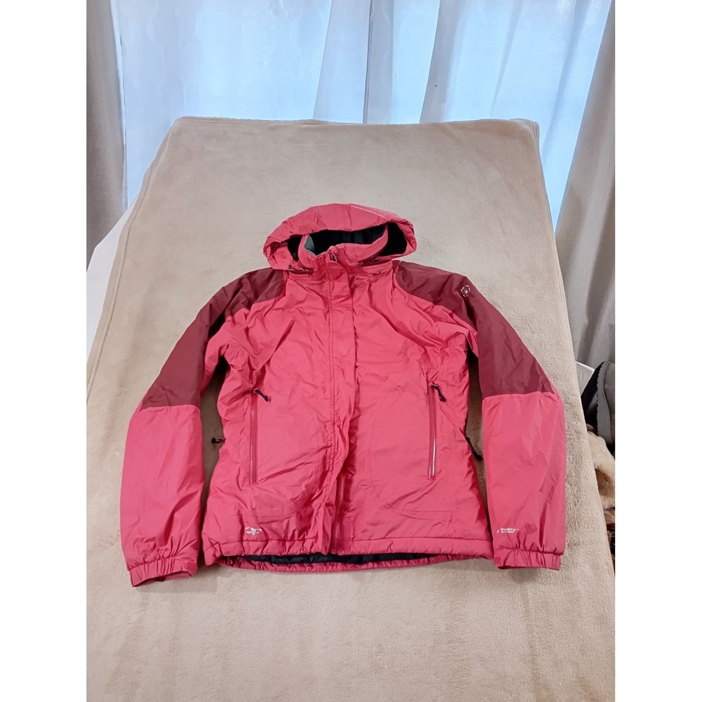 Outdoor Research Pertex Endurance Puffer Jacket Women Medium Pink Hooded Nylon‎